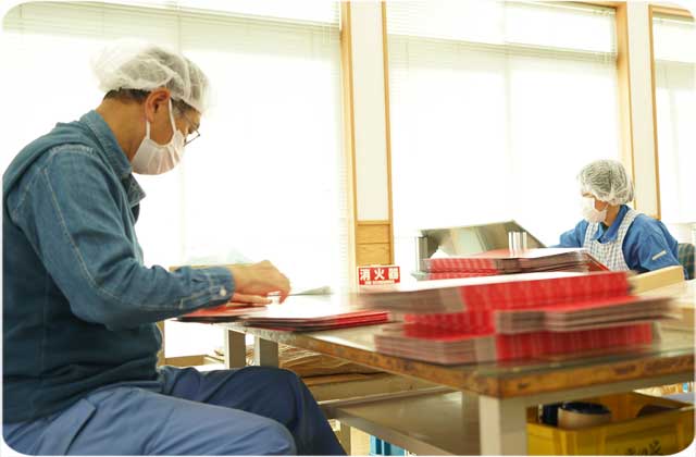 自動車部品組み立て作業　就業作業　太陽の家